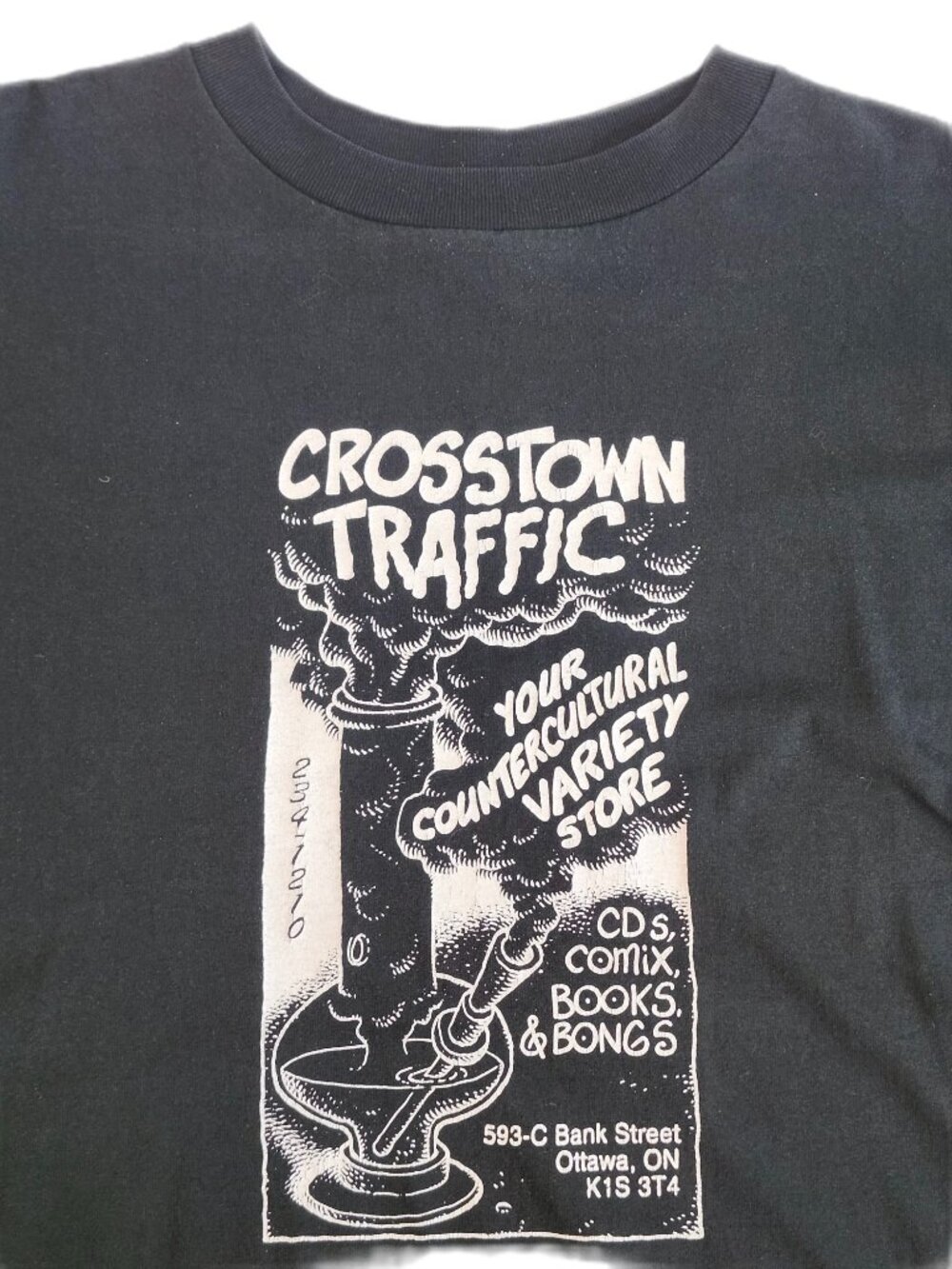 Vintage Crosstown Traffic Ottawa Tee – XL – Rare Ottawa Graphic (2000)